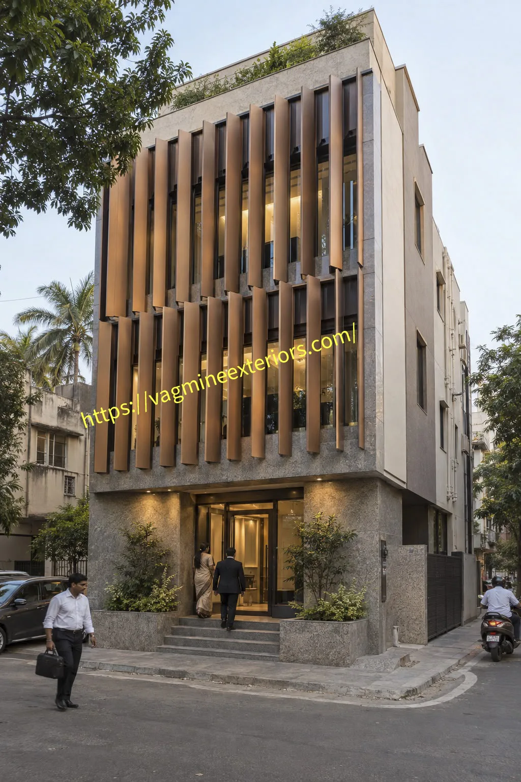 Vertical Louver Fins Image 4