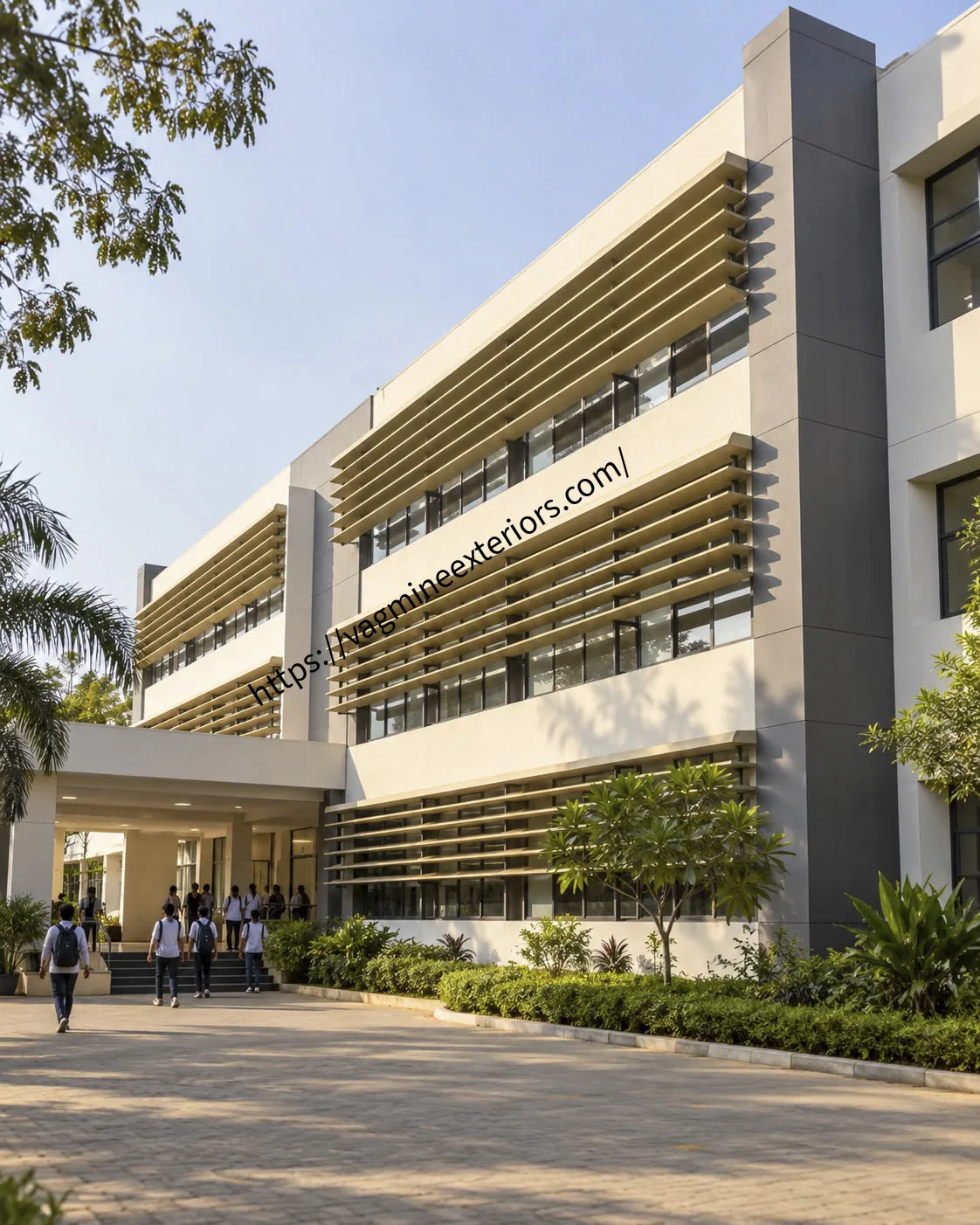 Horizontal Sunshade Louvers Image 9