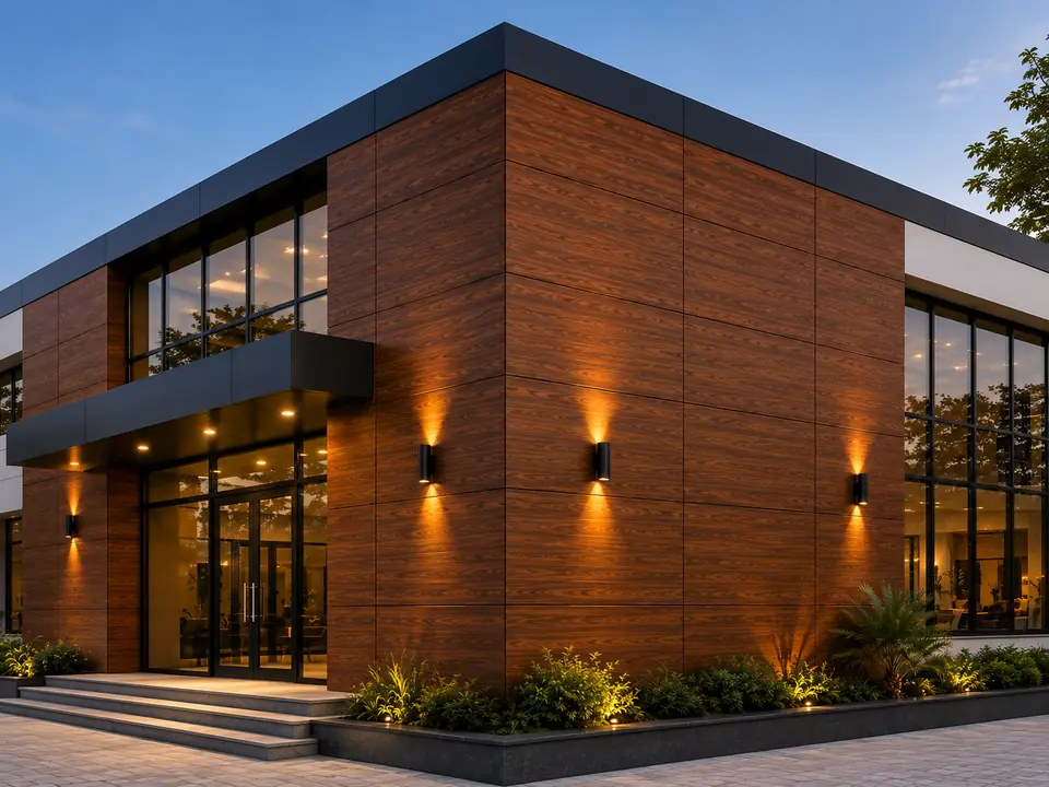3D Wood Grain ACP Example Finish