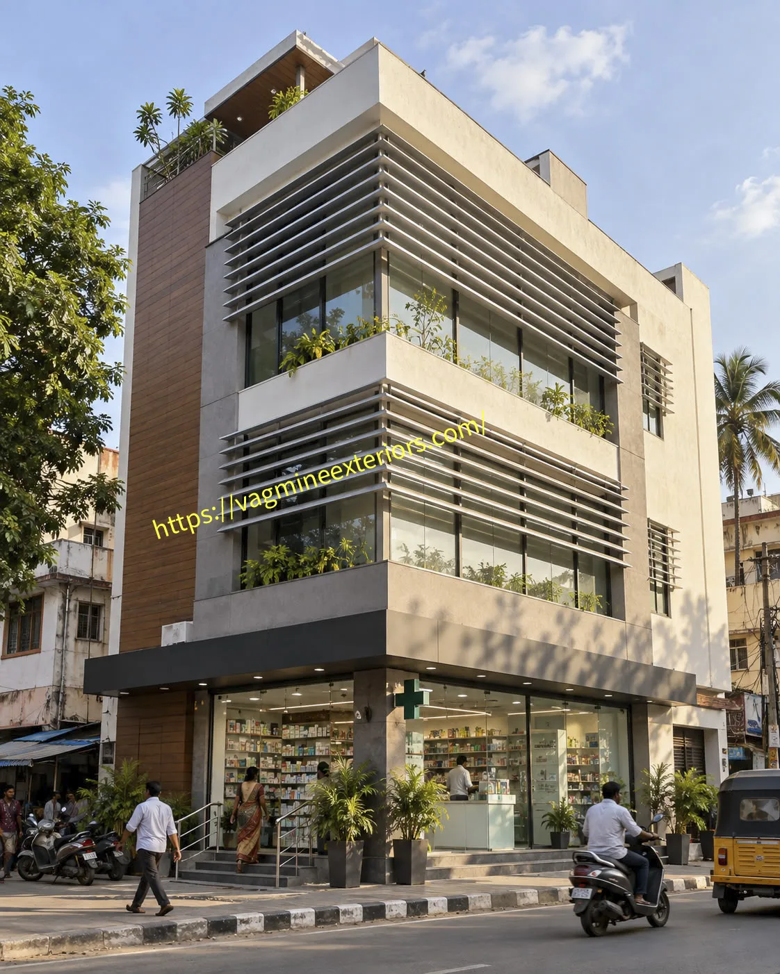 Horizontal Sunshade Louvers Image 8