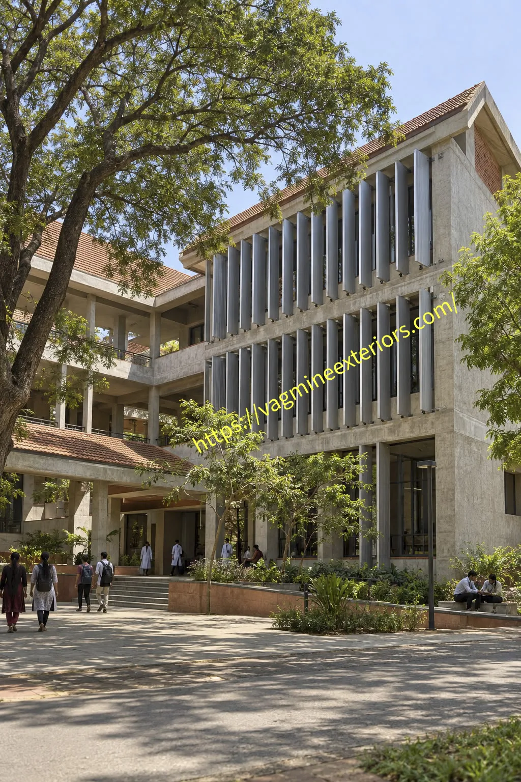 Vertical Louver Fins Image 1