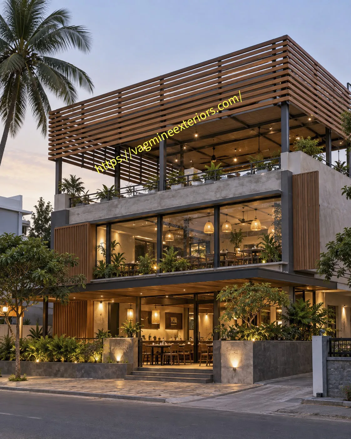 Horizontal Sunshade Louvers Image 5