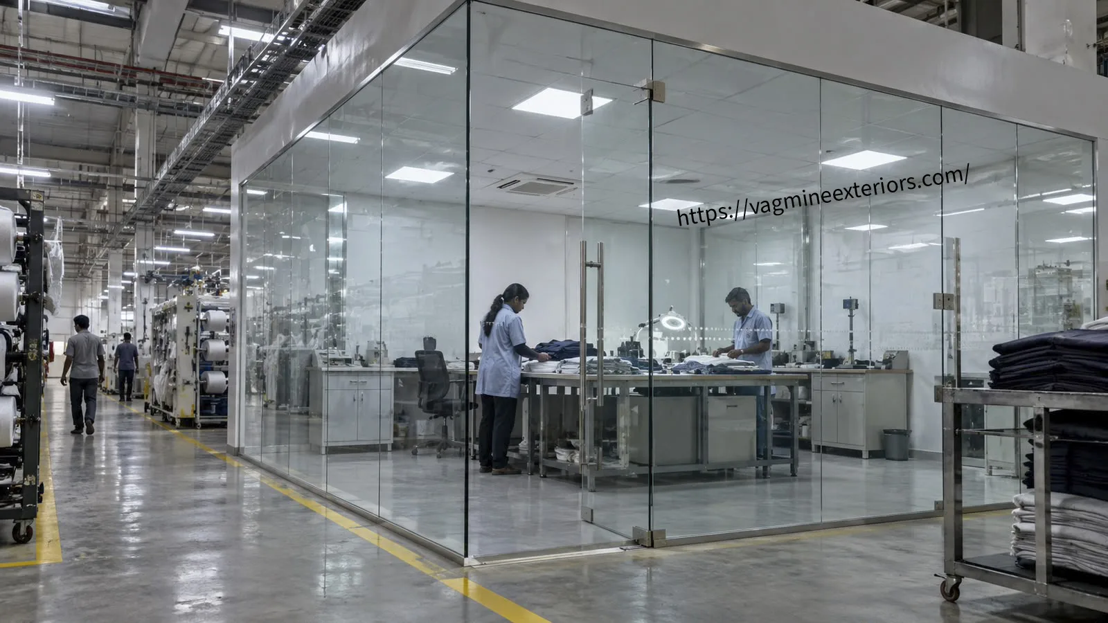 Frameless Toughened Glass Partition Image 4