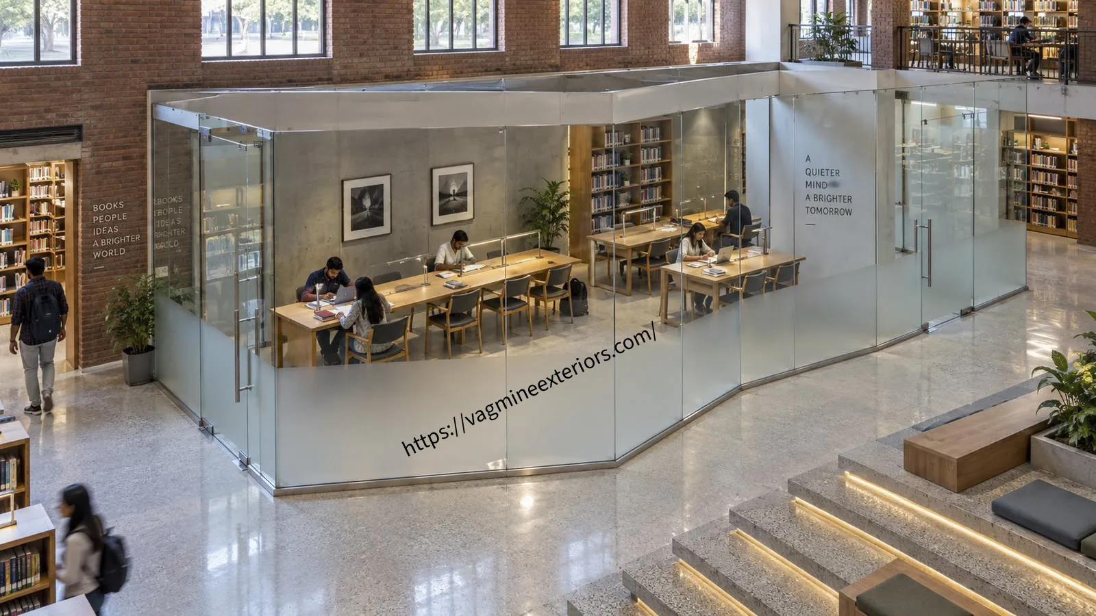 Frameless Toughened Glass Partition Image 9