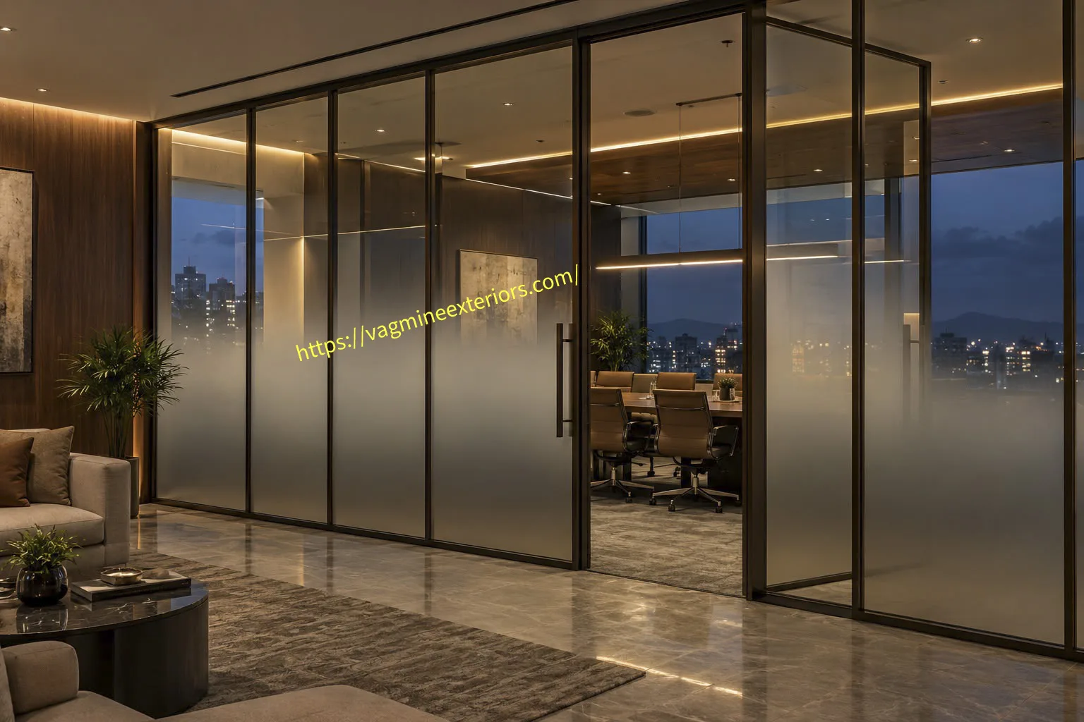 Frosted Glass Partition Image 10