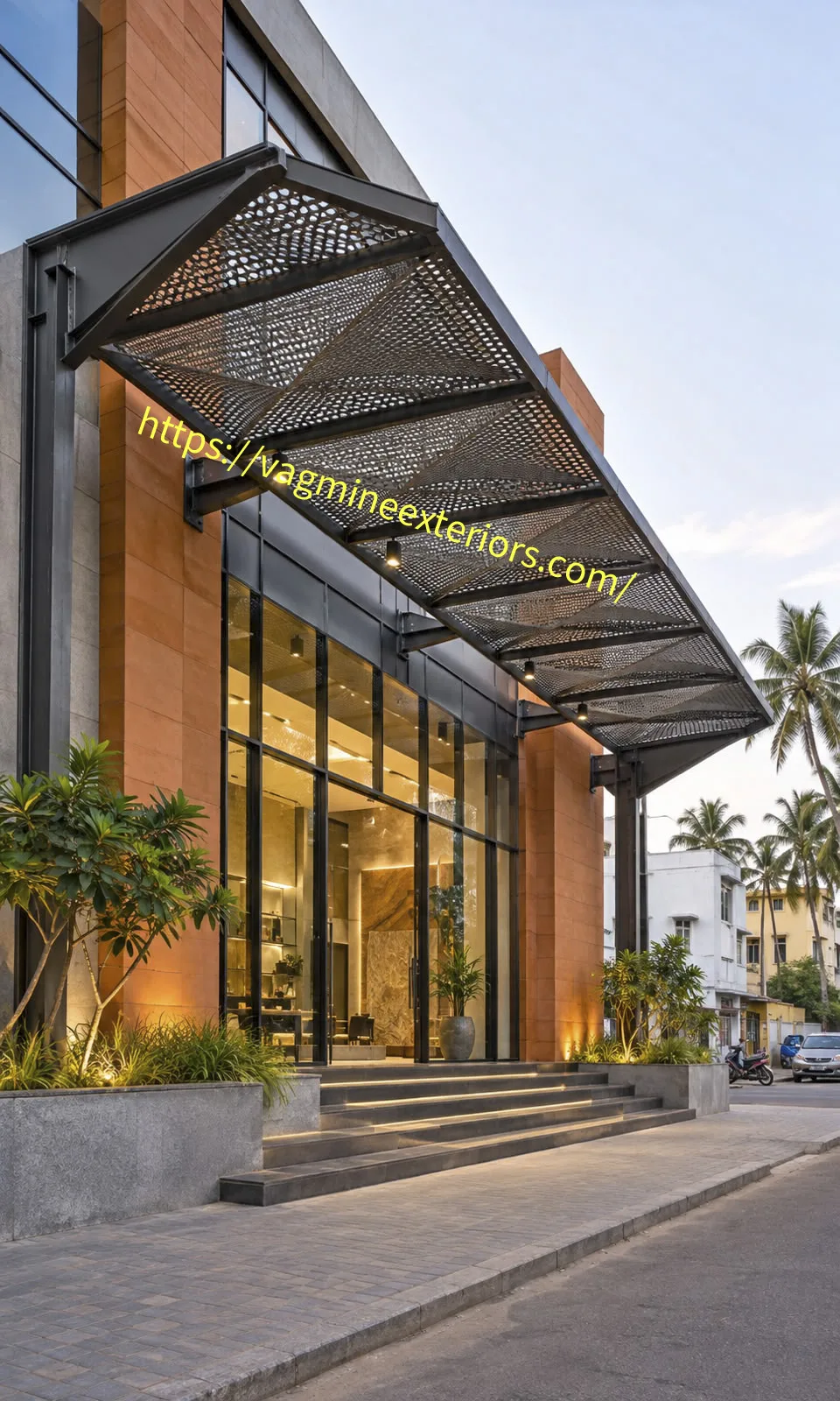 Metal Facade Canopy Image 1
