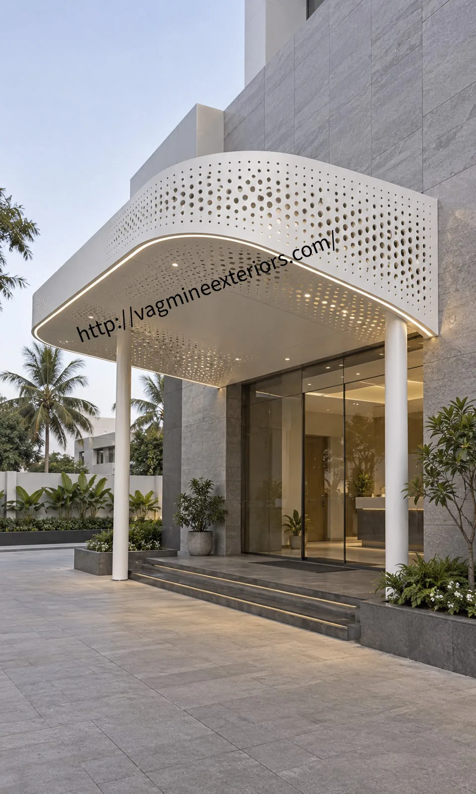 Metal Facade Canopy Image 4