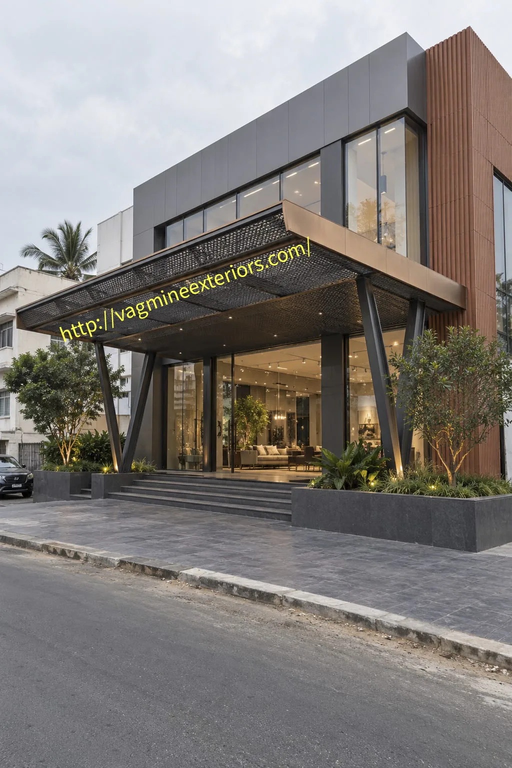 Metal Facade Canopy Image 7