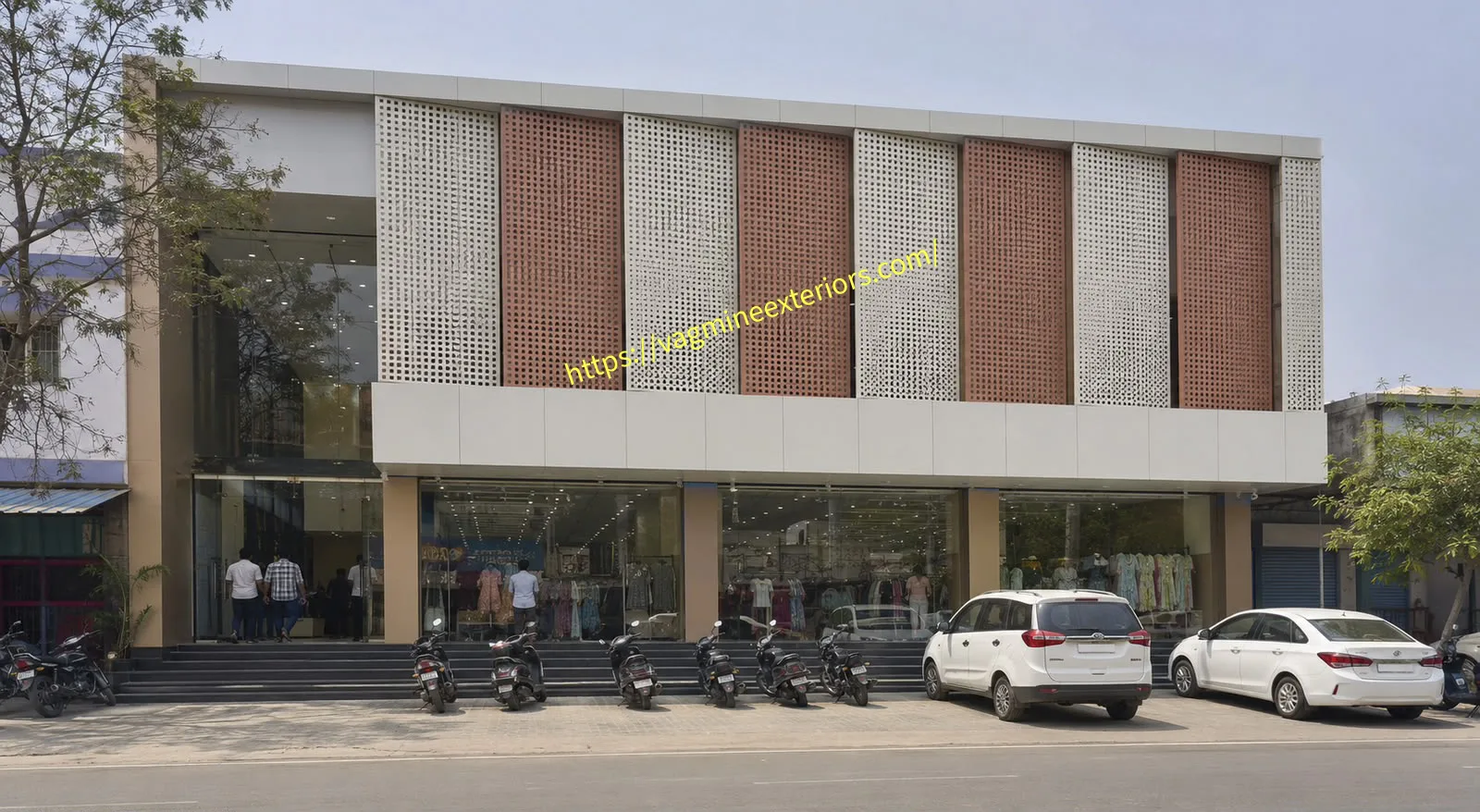 Perforated Metal Panel