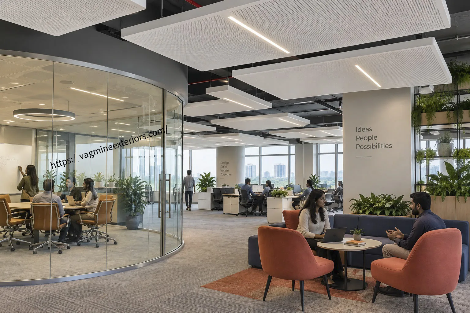 Single Glazed Glass Partition Image 10